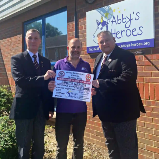 Donation to Abby's Heroes