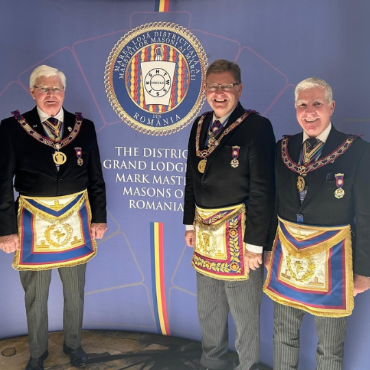 Durham Masons Enjoy Warm Romanian Welcome