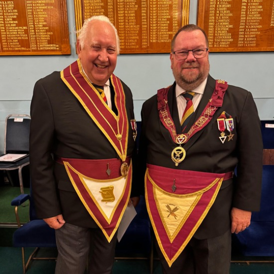 A New District Grand Master for Dorset, Hampshire, and Isle of Wight