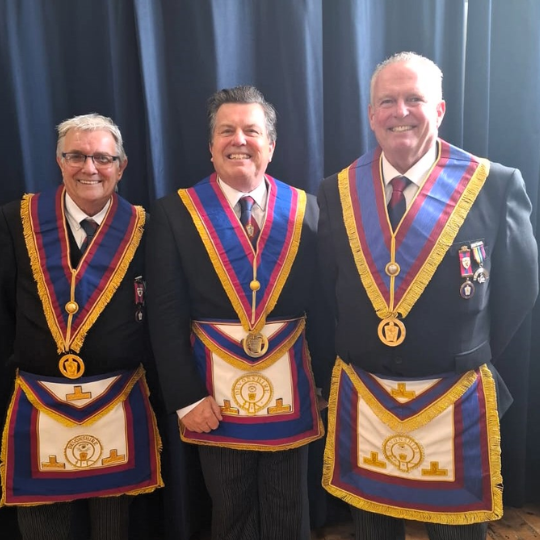 A New Master at Spencer Mark Lodge