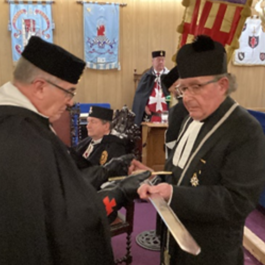 Northumberland’s Knights of Malta meets in England